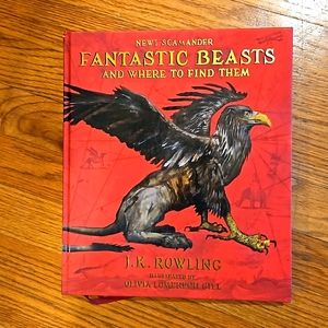 Hardback Fantastic Beasts and Where to Find Them book